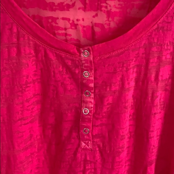 Monique Hot Pink Top - NWOT - Picture 2 of 6